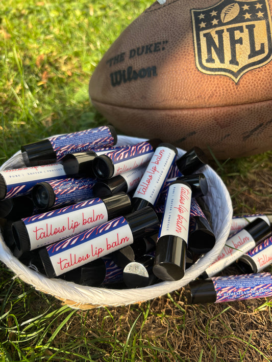 Buffalo Bills Tallow Lip Balm